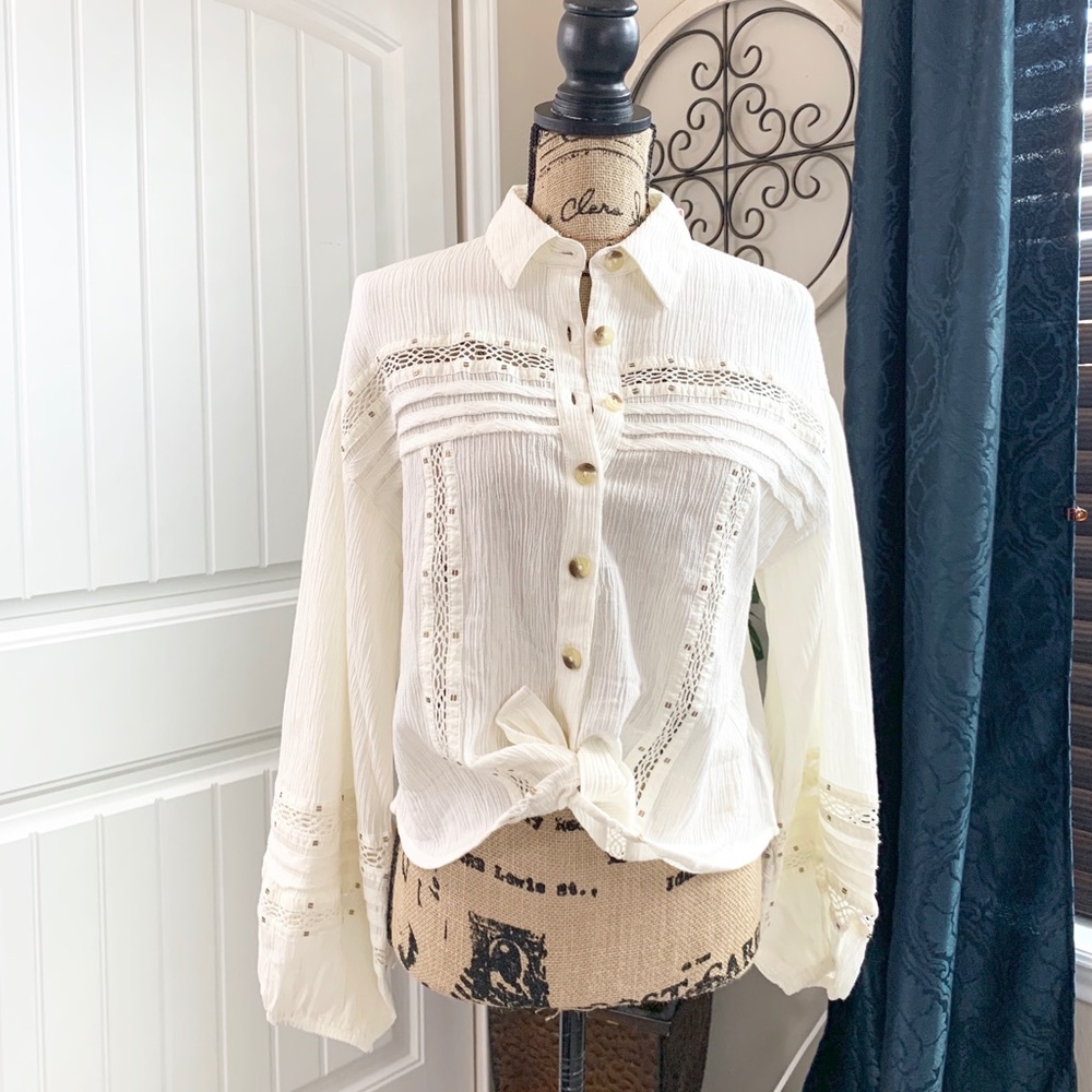 Free people button down - Picture 4 of 8